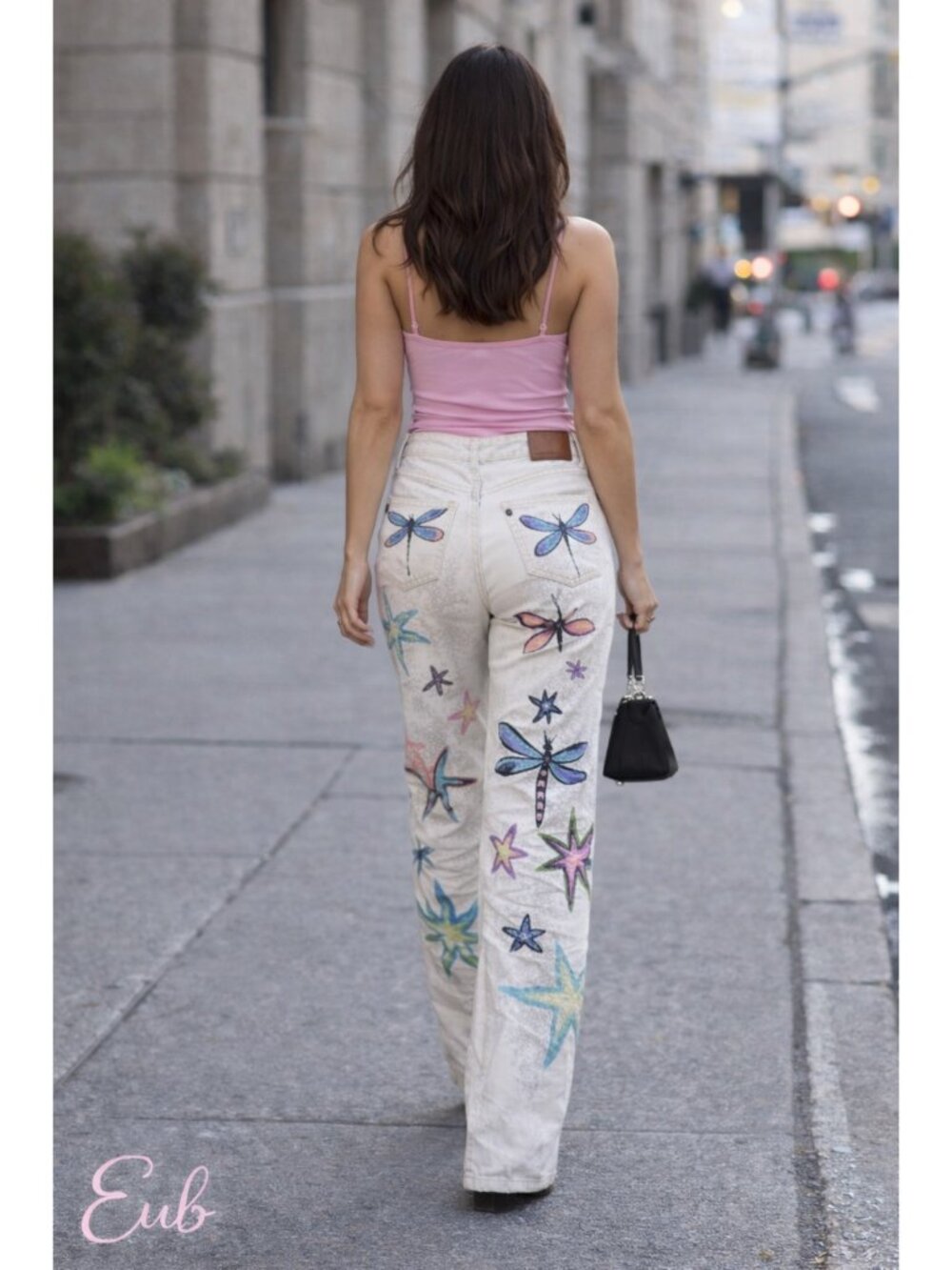 Free People We The Free Tennessee Low Rise Illusions Jeans Dragonfly Size 25 New - Picture 9 of 16